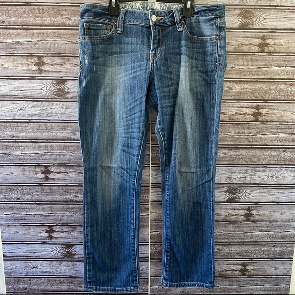 Lucky Brand Denim - Lucky Brand Berkeley Crop Embroidered Pocket Jeans